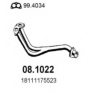 BMW 18111175523 Exhaust Pipe